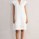Marlow Short Dress - White