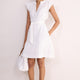 Marlow Short Dress - White