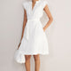 Marlow Short Dress - White