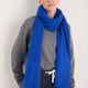 Mathilde Cashmere Scarf - Cobalt Blue