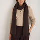 Mathilde Cashmere Scarf - Cocoa