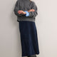 Mollie Suede Skirt - Midnight