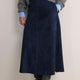 Mollie Suede Skirt - Midnight