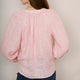 Monica Linen Shirt - Pink Stripe