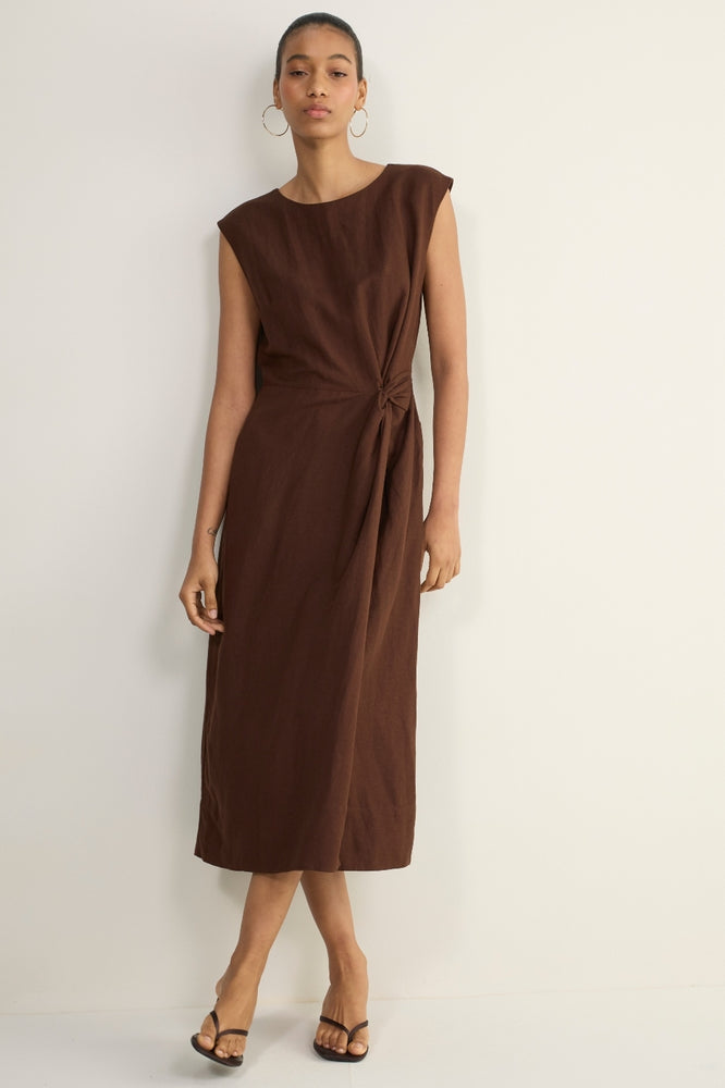 Monikh Dress - Cocoa