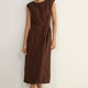 Monikh Dress - Cocoa