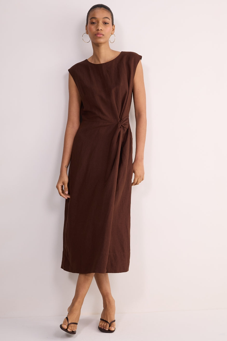 Monikh Dress - Cocoa