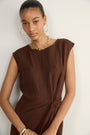 Monikh Dress - Cocoa
