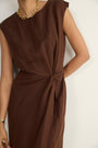 Monikh Dress - Cocoa