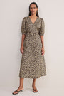 Morven Dress - Leopard