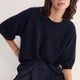 Myla Brushed Knitted Top - Black