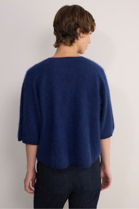 Myla Brushed Knitted Top - Midnight