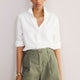 Myla Pleat Front Short - Olivine