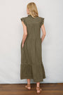 Nicolette Jersey Dress - Khaki