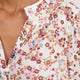 Nova Blouse - Ivory Layered Ditsy