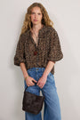 Nova Blouse - Leopard