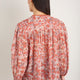 Nova Blouse - Warm Clay Layered Ditsy