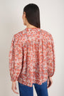 Nova Blouse - Warm Clay Layered Ditsy
