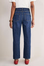 Olivia Straight Leg Jean - Dark Mid Wash