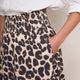 Ophelie Cotton Skirt - Leopard