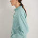 Orla Shirt - Green/Cobalt/Ivory Stripe