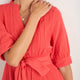 Otti Midi Dress - Guava Red