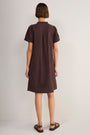 Otti Short Dress - Cocoa