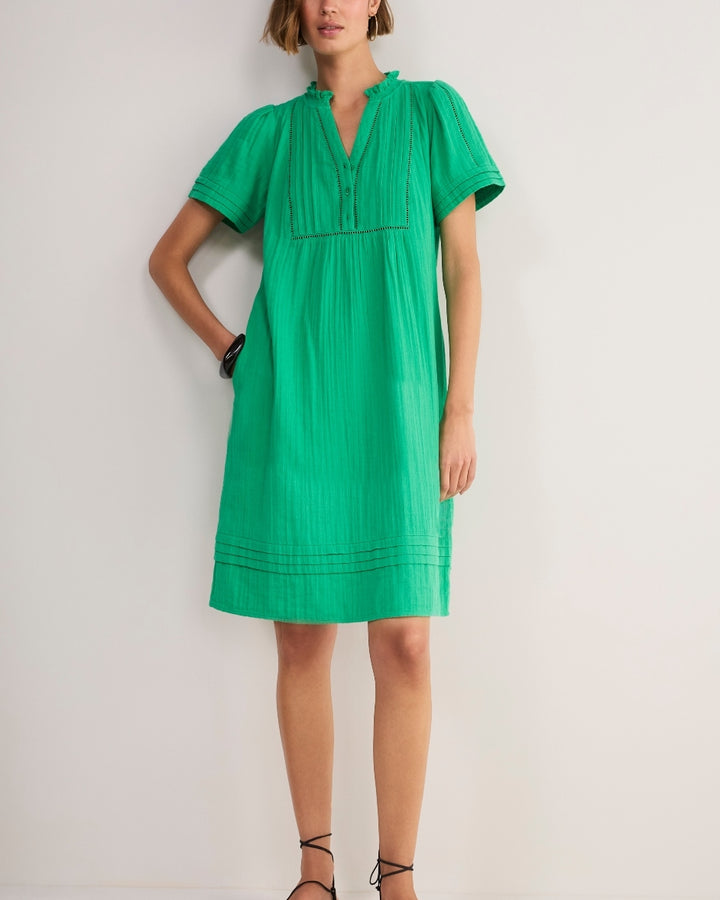 Otti Short Dress - Jade Green