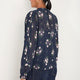 Otti Silk Blend Blouse - Midnight Spaced Floral