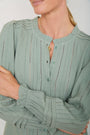 Otti Blouse - Thyme Green