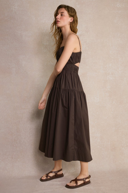 Ottilie Dress - Cocoa