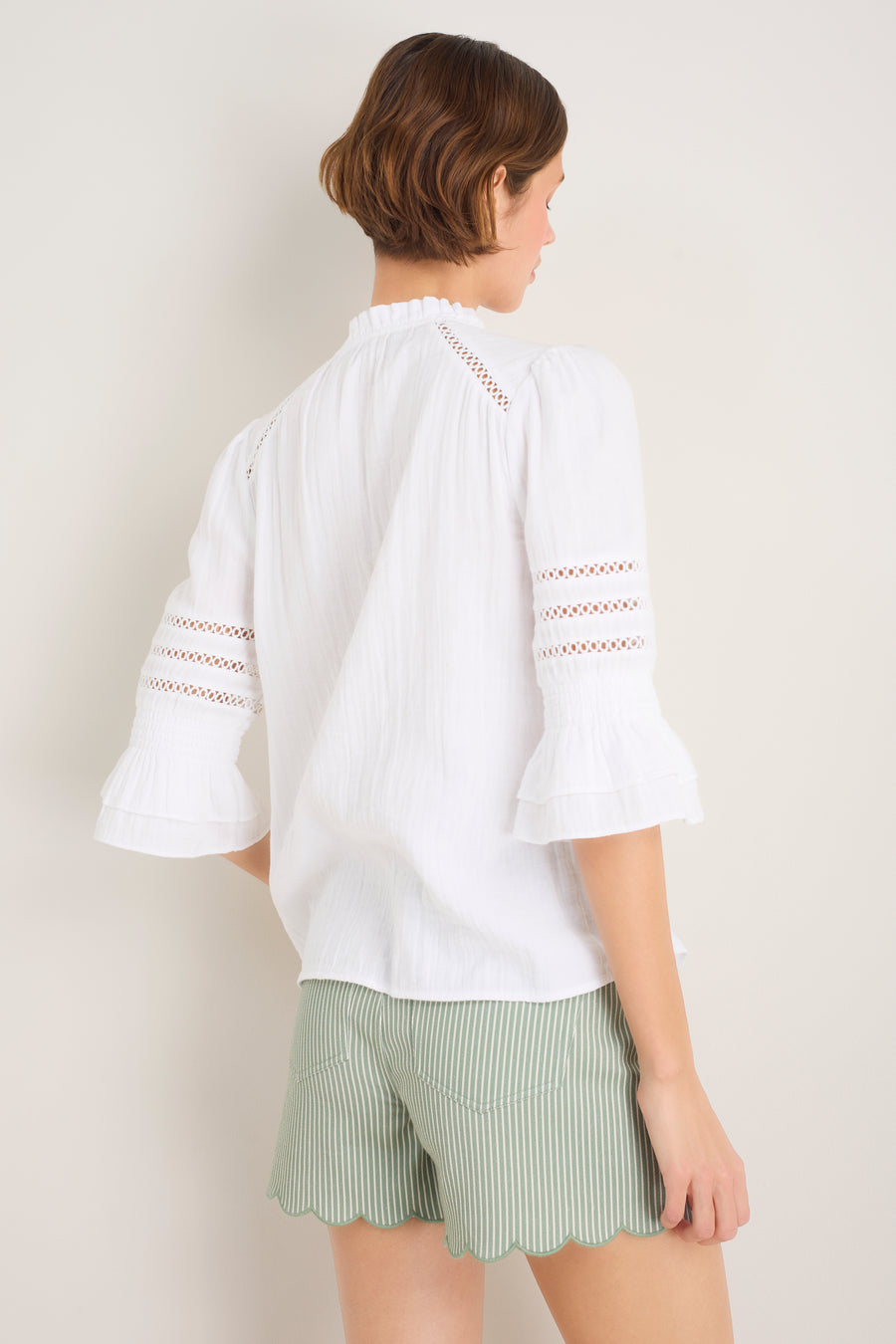Parker Blouse - White