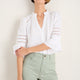 Parker Blouse - White