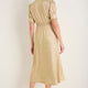 Paulina Dress - Gold Metallic