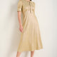 Paulina Dress - Gold Metallic