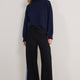 Penny Ponte Palazzo Trouser - Black