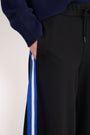Penny Ponte Palazzo Trouser - Black