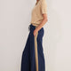 Penny Ponte Palazzo Trouser - Midnight/Sand