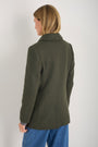 Philippa Pea Coat - Dark Olive