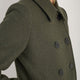 Philippa Pea Coat - Dark Olive