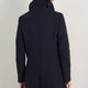 Philippa Pea Coat - Dark Midnight
