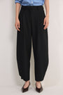 Pina Wool Blend Trouser - Black