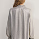 Raya Metallic Blouse - Champagne