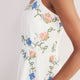 Reina Dress - Ivory Embroidered