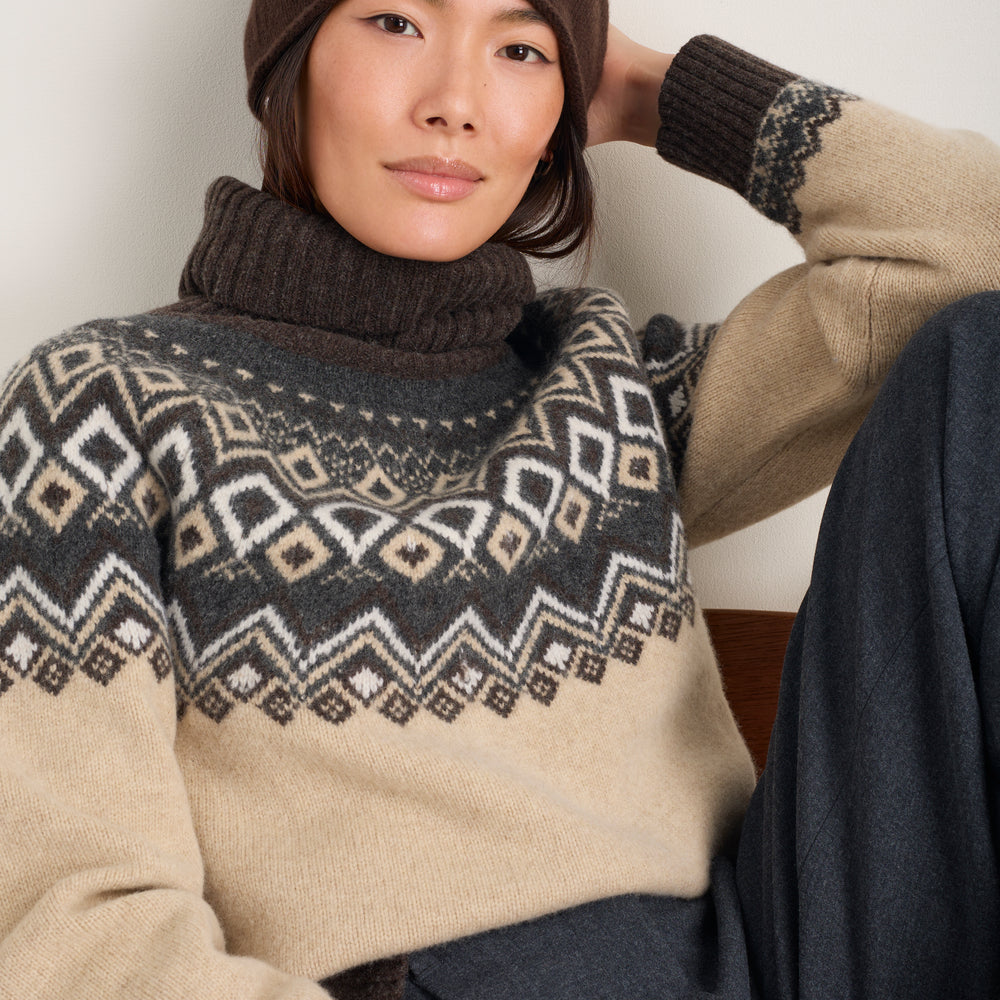 Mathilde Cashmere Hat - Cocoa