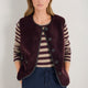 Ginny Borg Gilet - Deep Fig