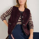 Ginny Borg Gilet - Deep Fig