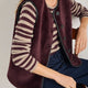 Ginny Borg Gilet - Deep Fig