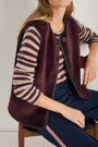 Ginny Borg Gilet - Deep Fig