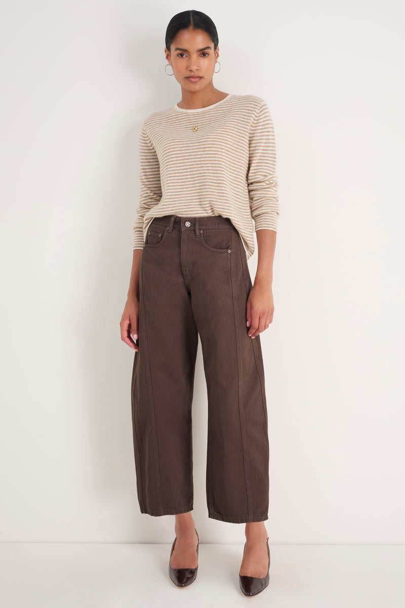 Remy Horseshoe Jean - Cocoa